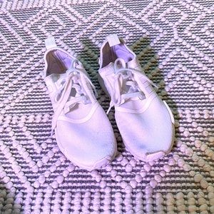 White adidas sneakers